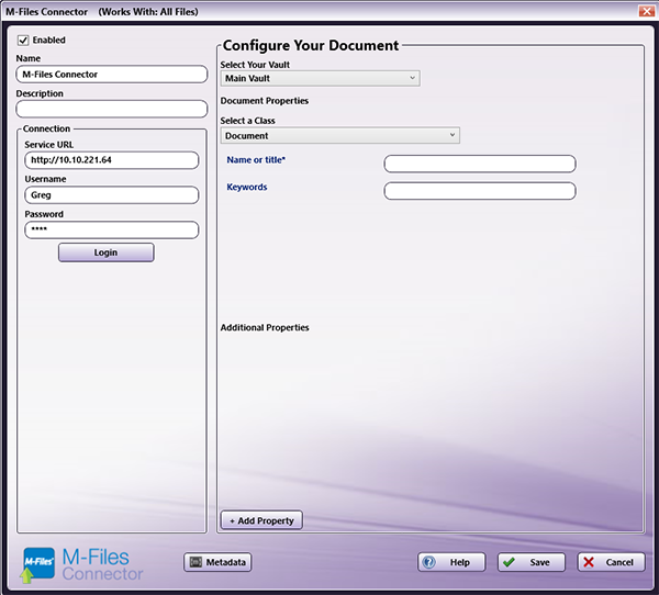 M-Files Connector