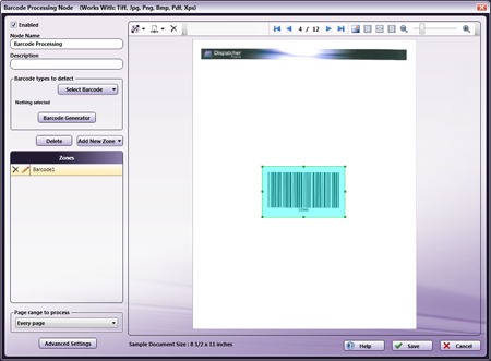 Barcode Processing