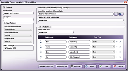 Laserfiche Connector